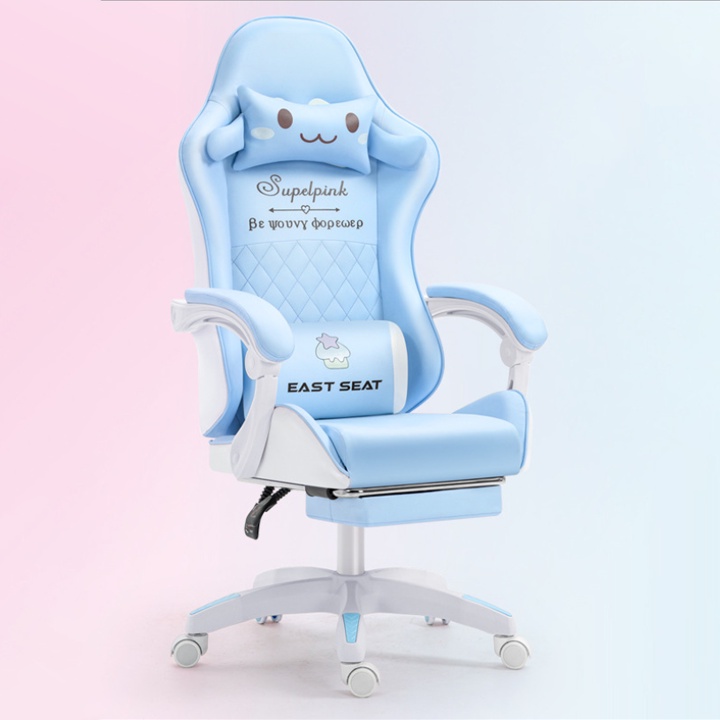 Ghế Gaming , chơi game cao cấp ,Ghe xoay văn phòng kèm 2 gối tựa