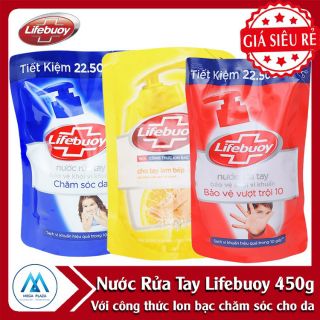 Nước rửa tay lifebuoy túi 400g