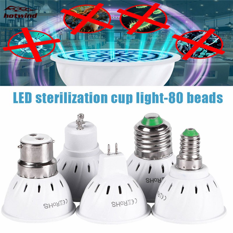 ☏♠Bóng đèn LED UV diệt khuẩn tiện lợi