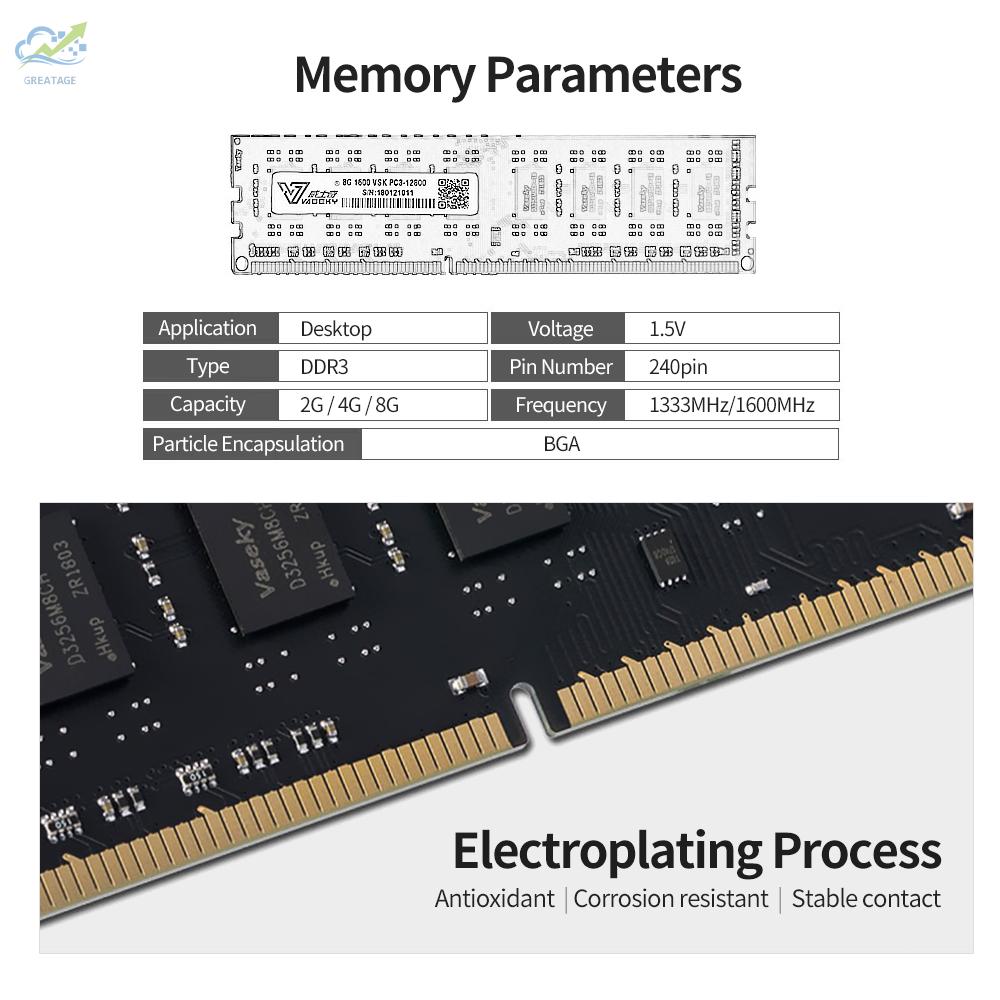 Bộ Nhớ 8g Ddr3 1600 8g Ddr3 1600mhz | BigBuy360 - bigbuy360.vn