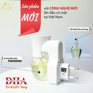 Máy khuyếch tán tinh dầu unilife - bộ 6 mùi tinh dầu cơ bản.