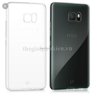 Bộ 2 ốp dẻo silicon trong suốt htc u unltra hàng cao cấp