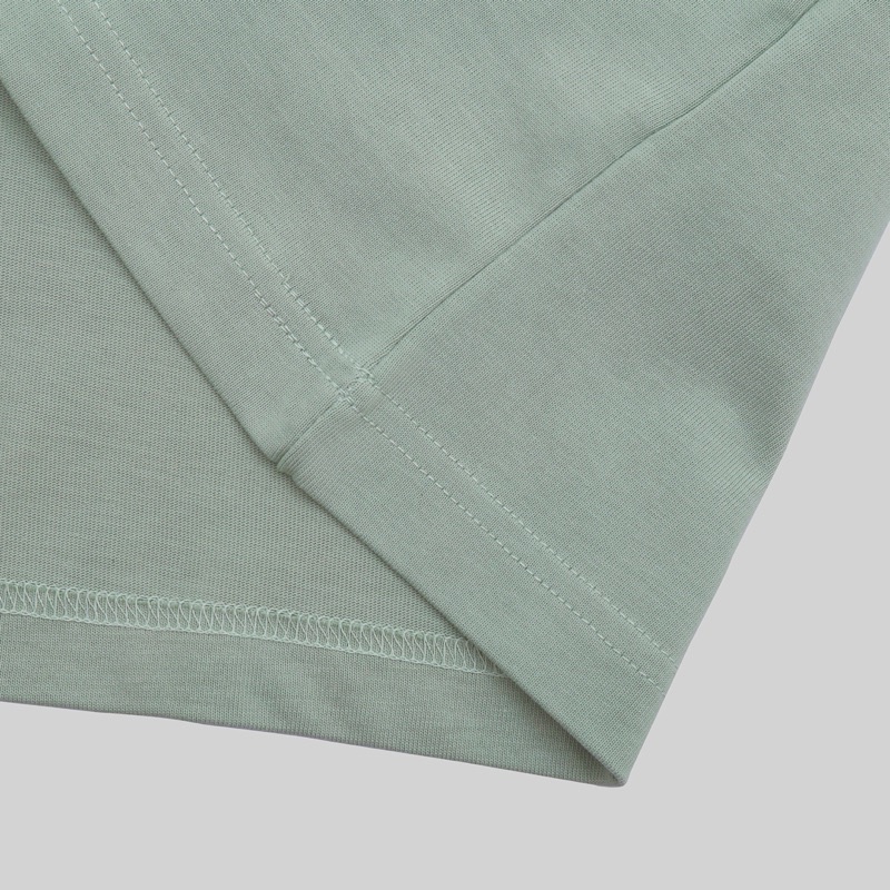 Áo thun Script Logo - Green Bean