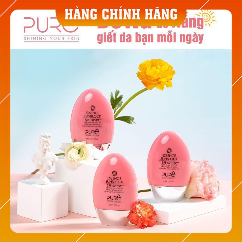 Sữa chống nắng thảo mộc Pure SPF 50+/PA+++