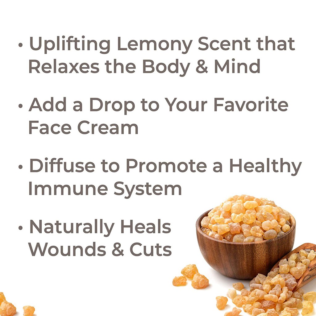 Plant Therapy - Tinh Dầu Hương Trầm Frereana Hữu Cơ - Frankincense Frereana Organic KidSafe Essential Oil - 10mL