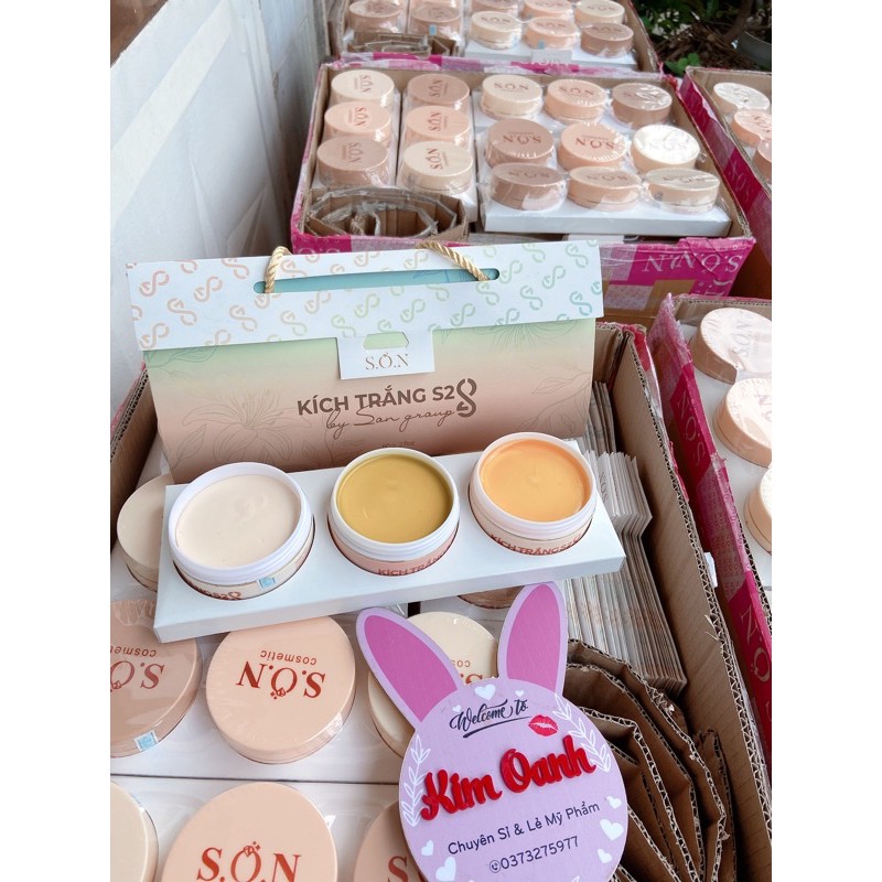 Combo kích trắng body tam sắc s2