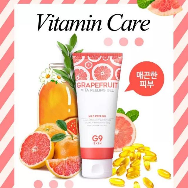 Gel Tẩy Tế Bào Chết G9SKIN Grapefruit Vita Peeling