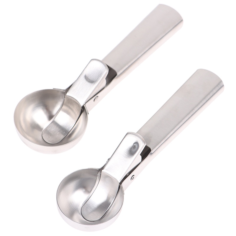 {FCC} Stainless Steel Ice-cream Scoop Cookie Dough Meat Balls Scoop Kitchen Accessory{yancrane3.vn}