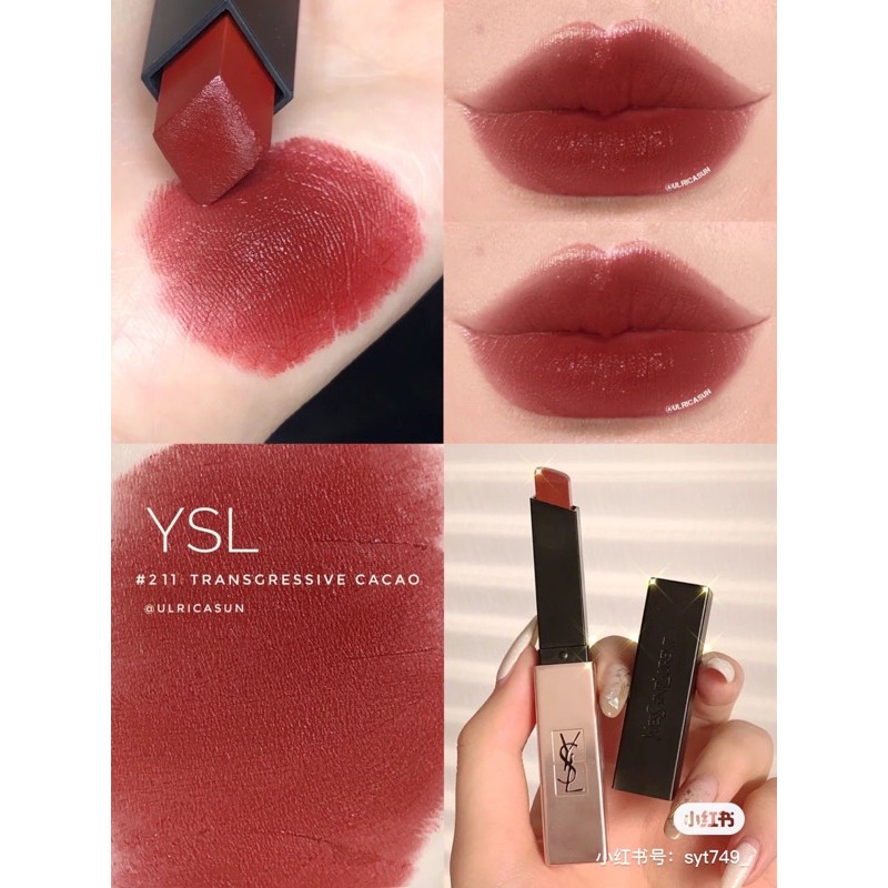 Son YSL THE SLIM mới 2021 1966 - 202 - 213 - 214