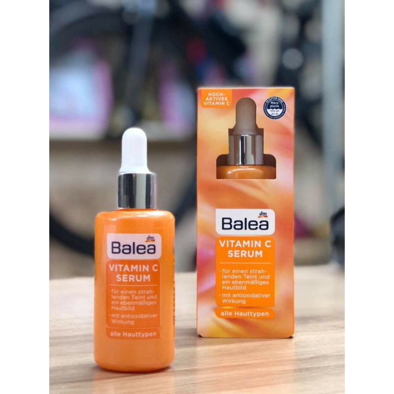 Serum Balea vitamin C 30ml dưỡng trắng da, mờ thâm, ngăn ngừa lão hóa