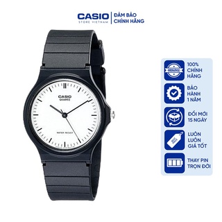 Đồng hồ Nam Casio MQ24-7E, đồng hồ chính hãng, mặt trắng gạch