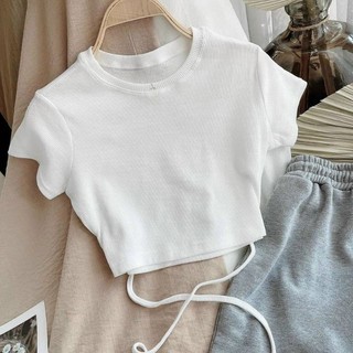 Áo croptop cột eo h20