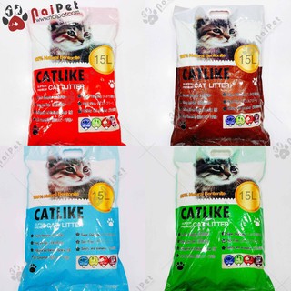 Cát Vệ Sinh Cát Đất Sét Cho Chó Mèo Cat Like Túi 15L