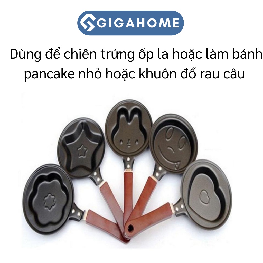 Chảo Chống Dính Chiên Trứng /Mini GIGAHOME Tạo Hình Ngộ Nghĩnh 3177