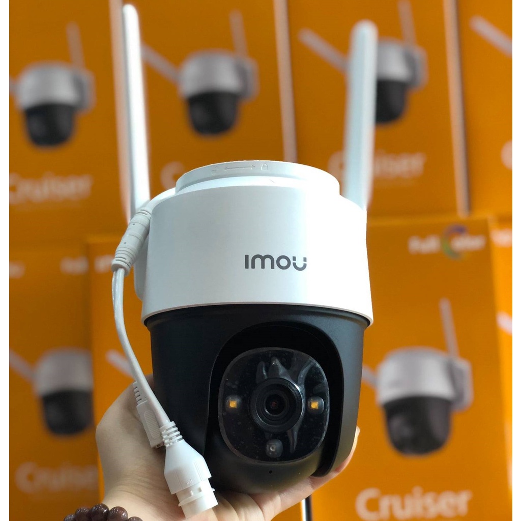 Camera WIFI IMOU S22FP S21FP 1080P 2MP / S42FP S41FP 4MP 2K ngoài trời có màu ban đêm, xoay 360 IMOU PTZ Cruiser