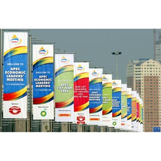 In băng rôn. Đơn giá dưới 1mét vuông