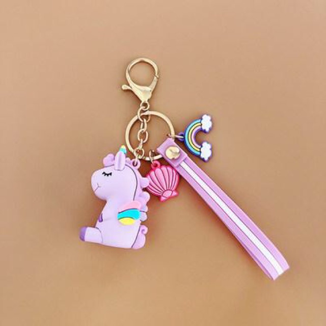 (BÁN LẺ GIÁ SỈ) móc khoá kỳ lân unicorn