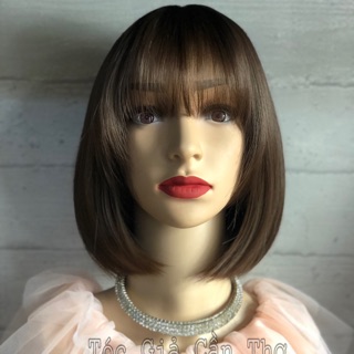 ❤️❤️❤️ TÓC BỘ VIC 30cm Nâu socola❤️❤️❤️