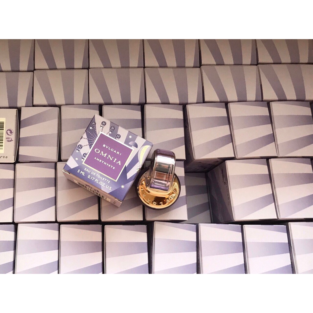 Nước hoa nữ Mini Bvl Omnia Amethyste EDT 5ml
