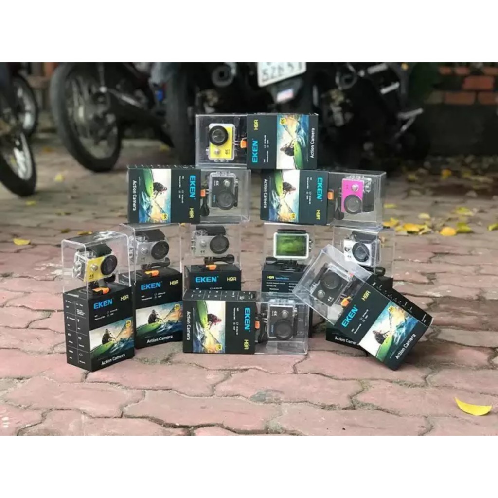 Camera 4k Eken H9r bản mới V8 nâng cấp 20MP - camera wifi ip xe máy oto phượt chống nước chống sốc chống rung | BigBuy360 - bigbuy360.vn