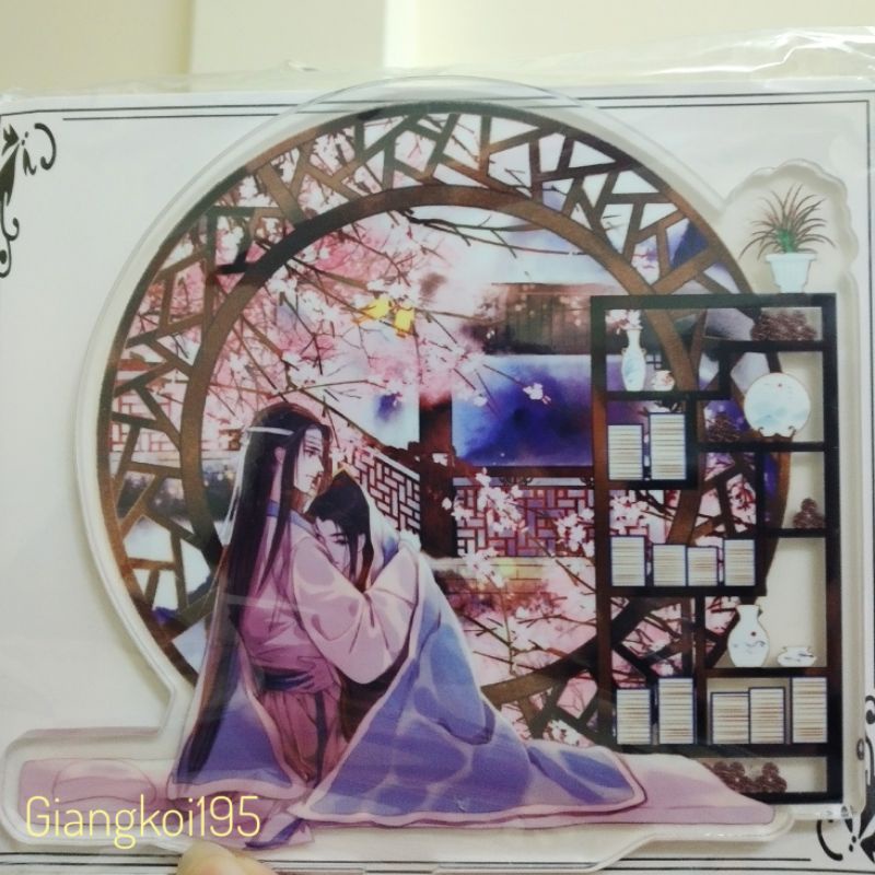 SẴN (kèm ảnh thật) Standee đôi Ma Đạo Tổ Sư - Lam Trạm và Ngụy Anh, Vong Tiện cp