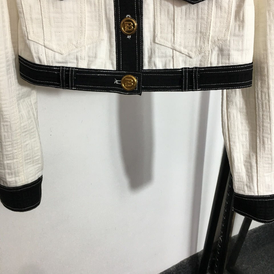 Áo khoác nữ thời trang cao cấp Balmain thiết kế thanh lịch, cổ điển