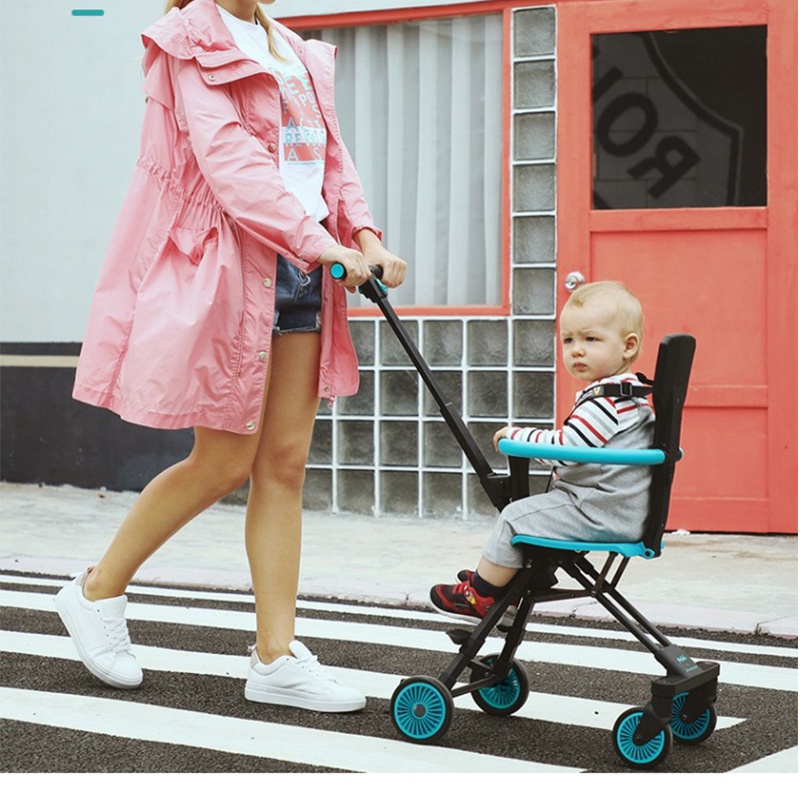 Xe đẩy gấp gọn Kinlee,có đảo chiều dành cho bé tập đi từ 1-3 tháng tuổi