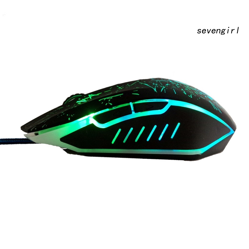 Chuột Quang Chơi Game Sev-Ergomic 6 Nút Bấm
