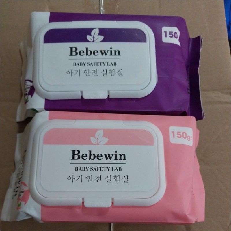 Khăn Ướt Bebewin KHÔNG MÙI 100 Tờ Hàn Quốc