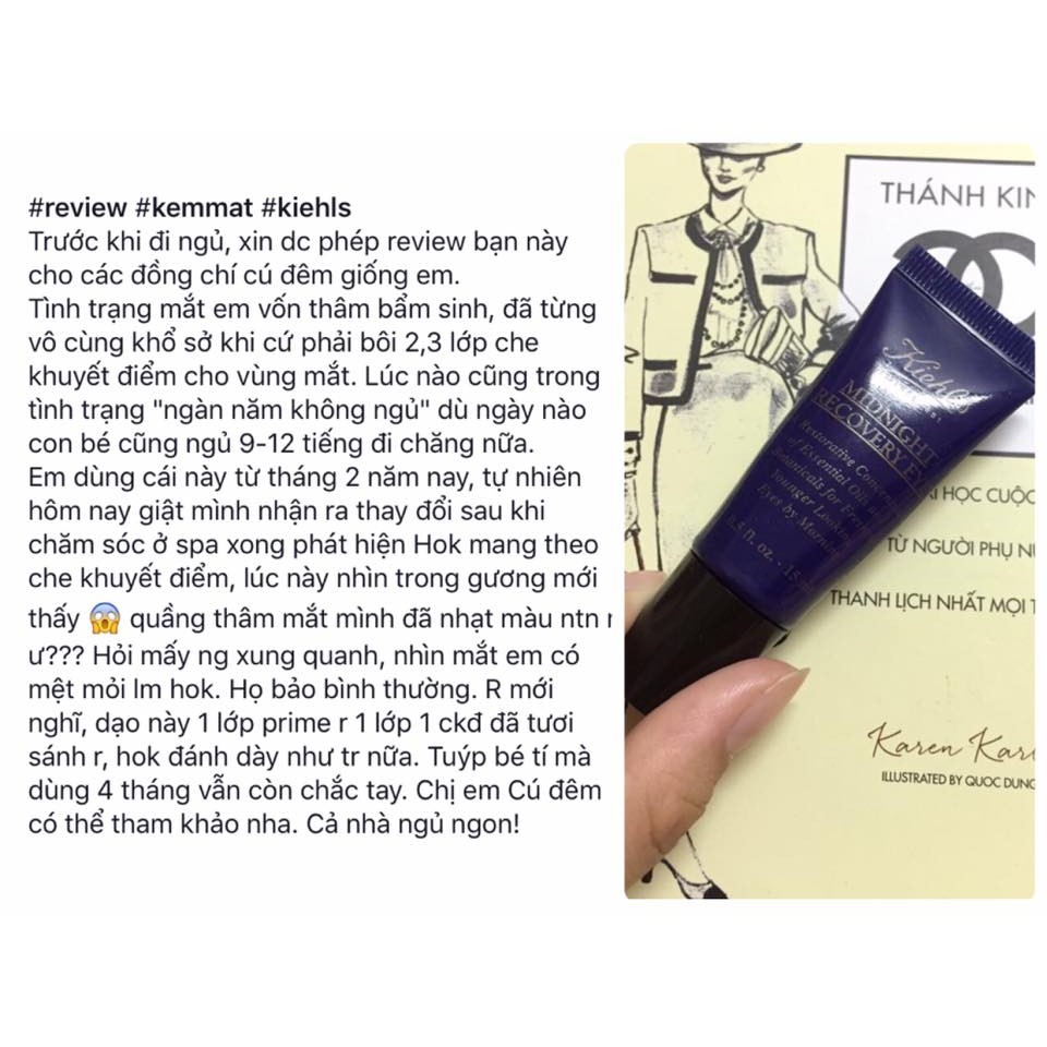 Kem mắt Midnight Recovery