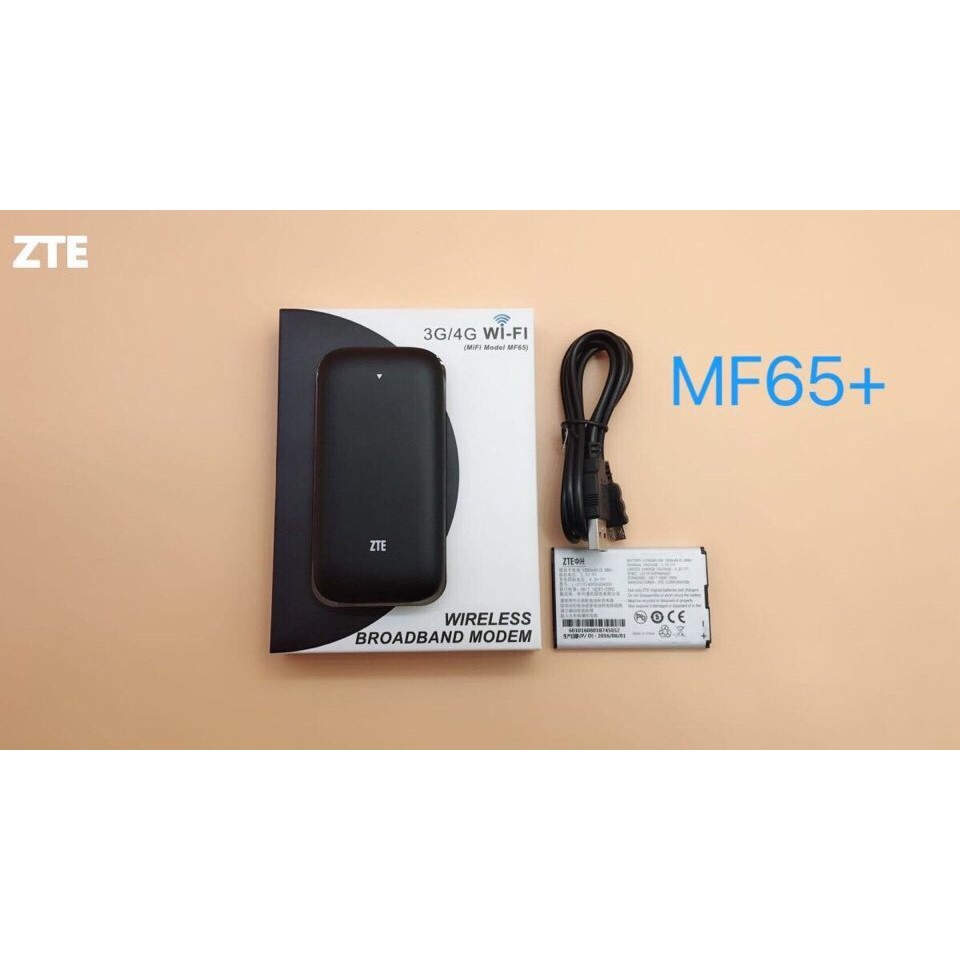 Bộ Phát Wifi ZTE MF65+ 3G/4G