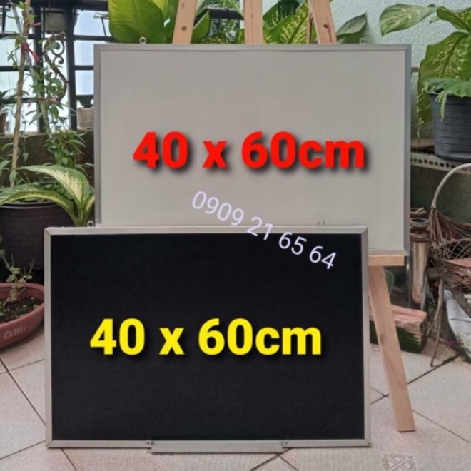 Bảng viết bút lông, bảng đen, bảng trắng 40x60cm. 🆘️ GIAO HỎA TỐC 🏍