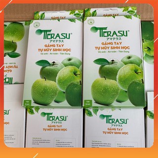 Hộp Găng Tay Tự Hủy Sinh Học TERASU Chính Hãng