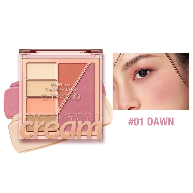 Bảng Phấn Mắt / Má Hồng / Che Khuyết Điểm 6 Trong 1 Đa Năng Lâu Trôi YOUYO