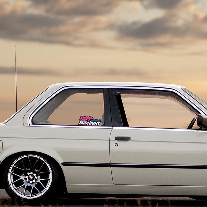Nhãn dán chữ Midnight mới trang trí ô tô