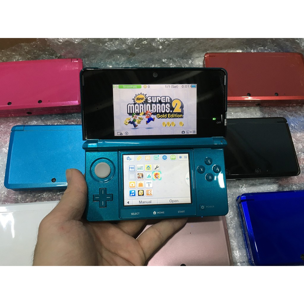 Máy Chơi Game Nintendo 3DS (Kho Game 5000+) Đầy Đủ Phụ Kiện