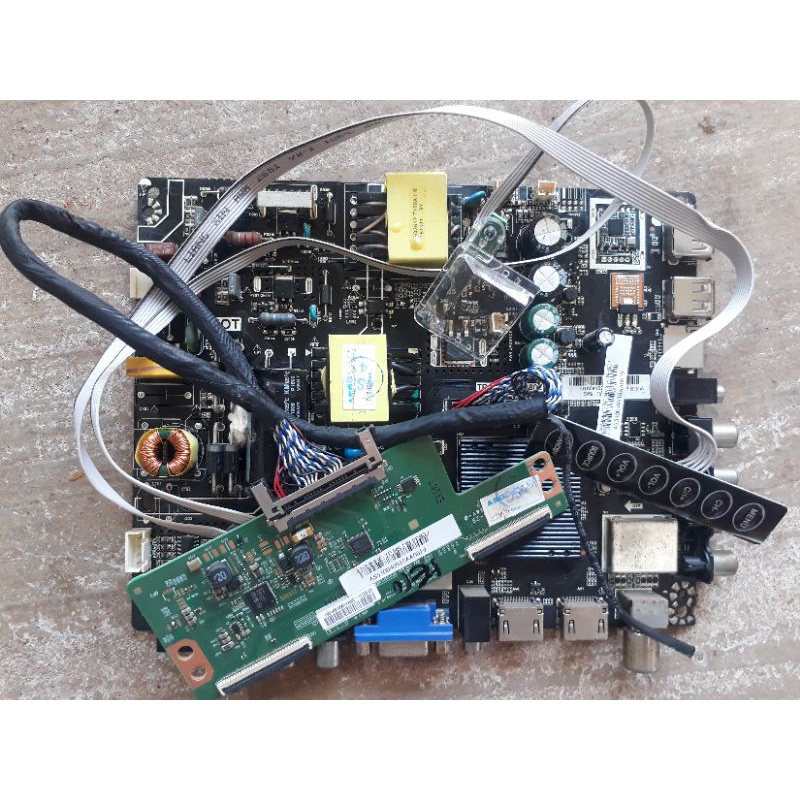Bo mạch tivi Asanzo Model 43VS8