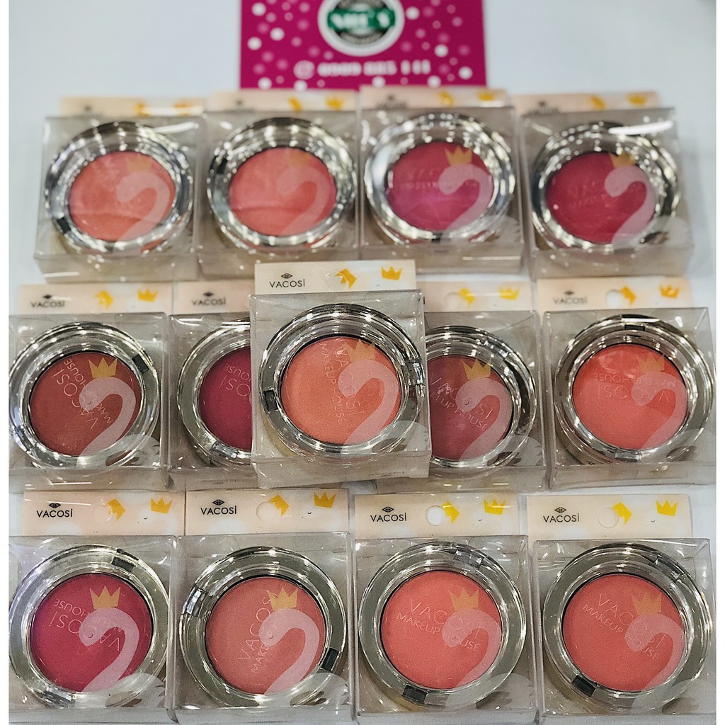Phấn Má Hồng Vacosi Lollipop Blush Màu 02, 03, 05, 07, 09, 11, 12 | BigBuy360 - bigbuy360.vn