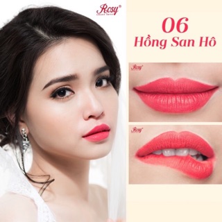 Son Tươi Cao Cấp RoSy - Không Chì, Không Thủy Ngân, Bền Màu
