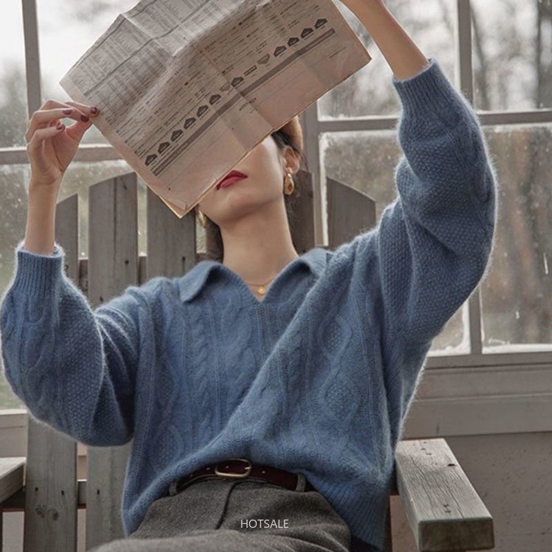 Áo Sweater Dáng Rộng Phong Cách Nhật Bản Thời Trang Mới Cho Nữ