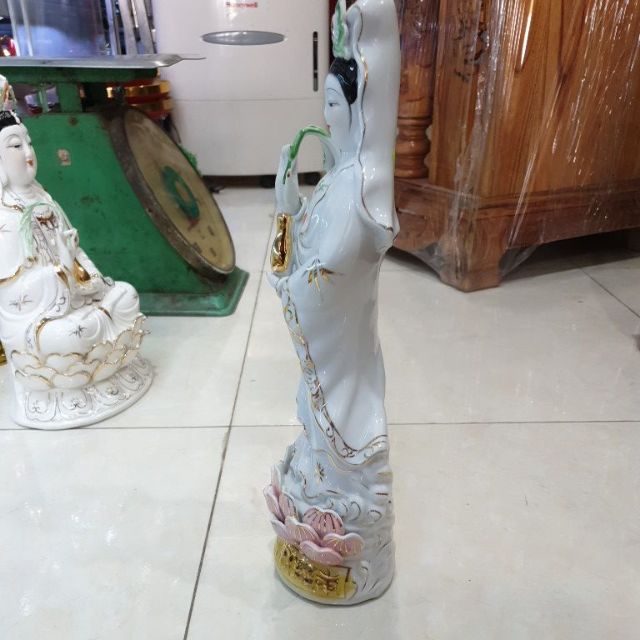 Tượng phật bà quan thế âm cao 39cm