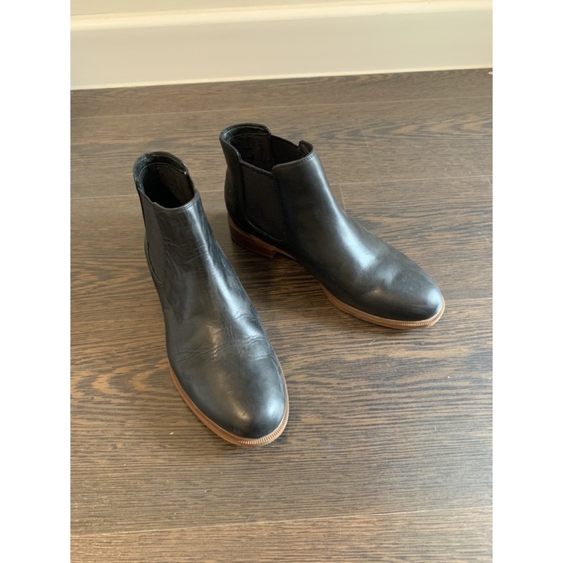 Thanh lý pass used 1 lần chealsea boot giày boot đen bệt size 38 (ảnh thật)