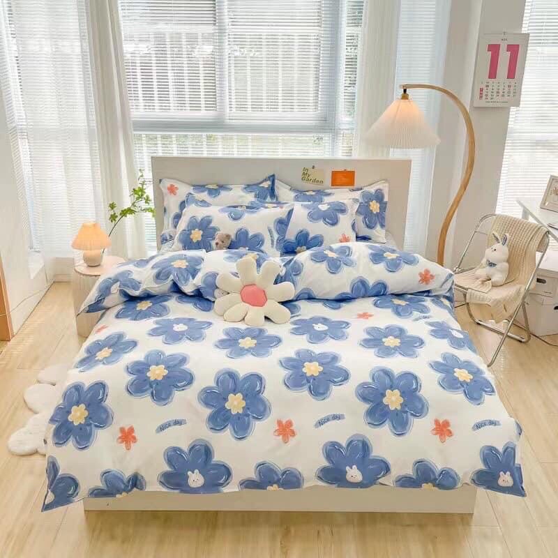 [NHIỀU MẪU] CHĂN GA GỐI COTTON POLY