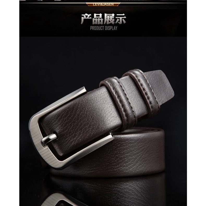 Thắt lưng da nam cao cấp Classic khoá kim gài phong cách thời trang, cổ điển GT113