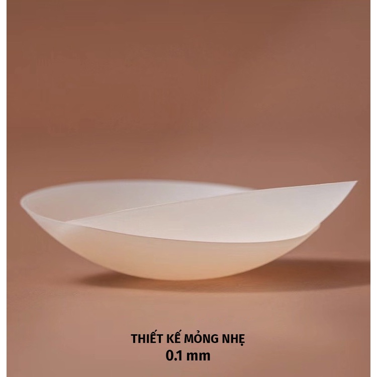 Miếng dán ngực silicon tàng hình siêu mỏng an toàn cho da dính chắc chắn tái sử dụng nhiều lần MD02