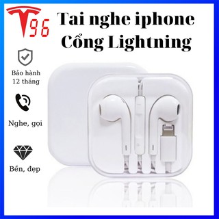 Tai Nghe iphone 7/7plus/8/8plus/X/Xsmax/11/11promax Hàng bóc máy [Bảo Hành 12 Tháng] Tương Thích Với Dòng IP 7 trở lên