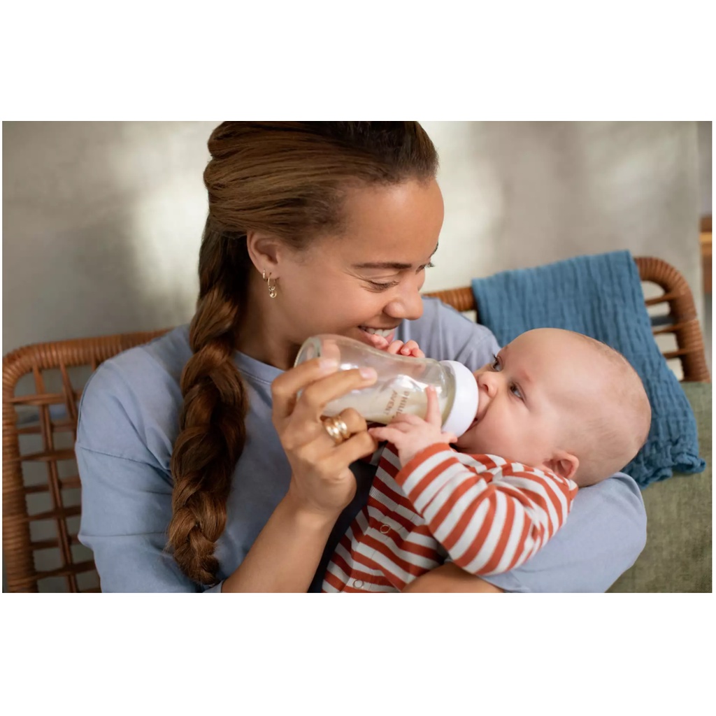 BÌNH SỮA AVENT THỦY TINH 120ML VÀ 240ML BẢN 2021