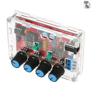 COD☆ ICL8038 High Precision Signal Generator DIY Kit Sine/Triangle/Square/Sawtooth Output 5Hz~400kHz 