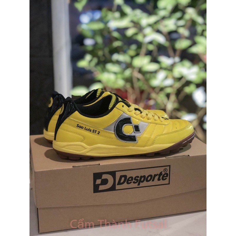 GIÀY ĐÁ BANH CHÍNH HÃNG DESPORTE SAO LUIS ST2- DS1446- VÀNG/ĐEN