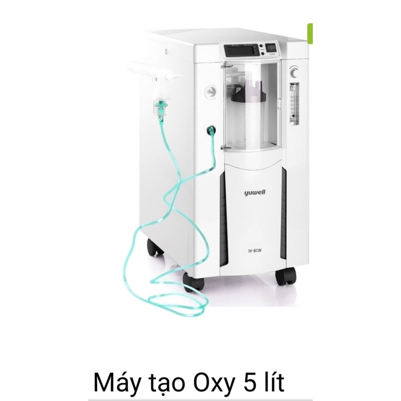 Máy Tạo Oxy 5 Lít Yuwell 7F-5CW chính hãng bảo hành 1 năm